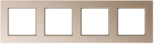 Рамка универсальная Jung A creation 4-м. шампань картинка